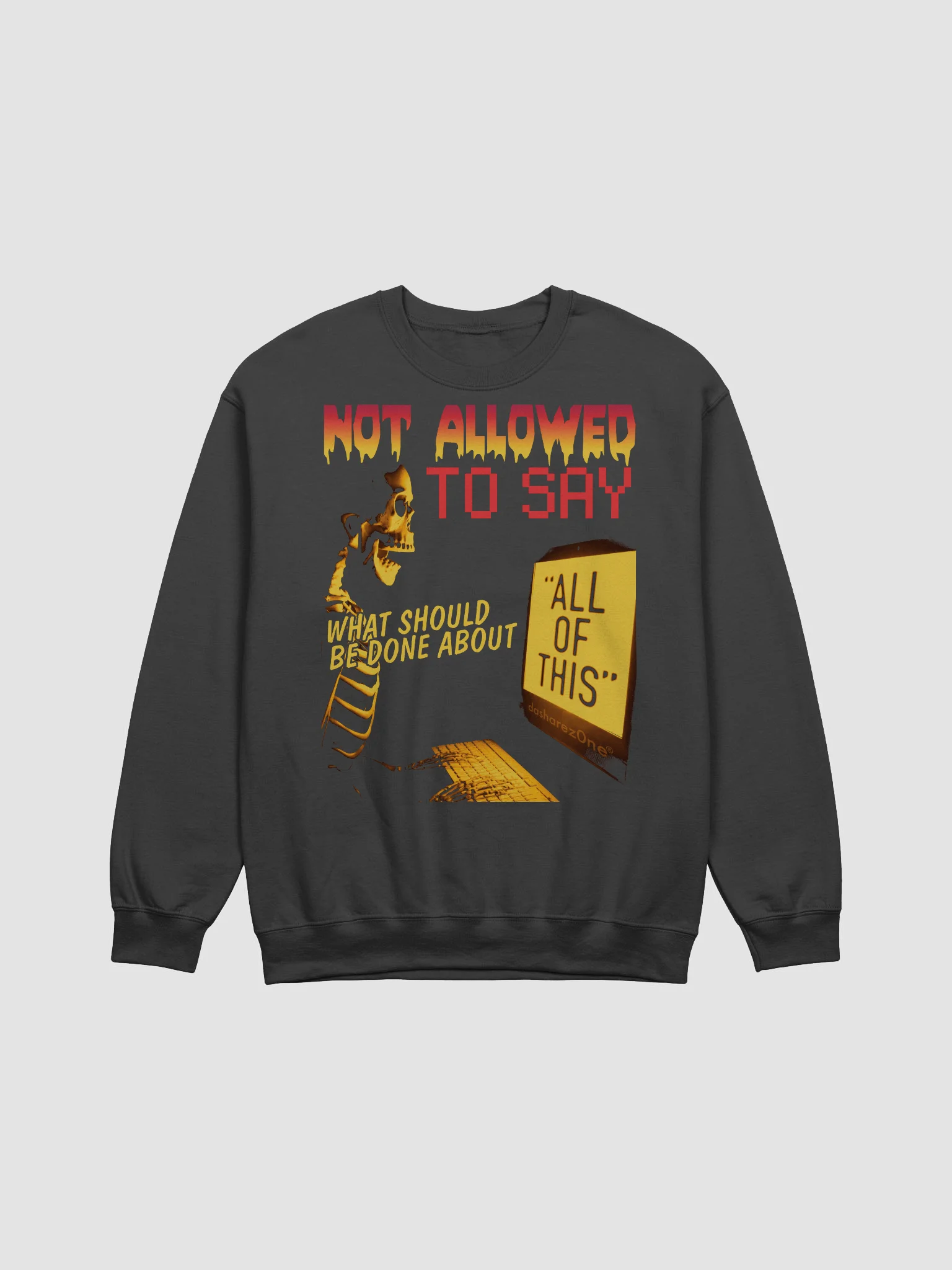 NOT ALLOWED TO SAY "DA HOODY" product image (1)