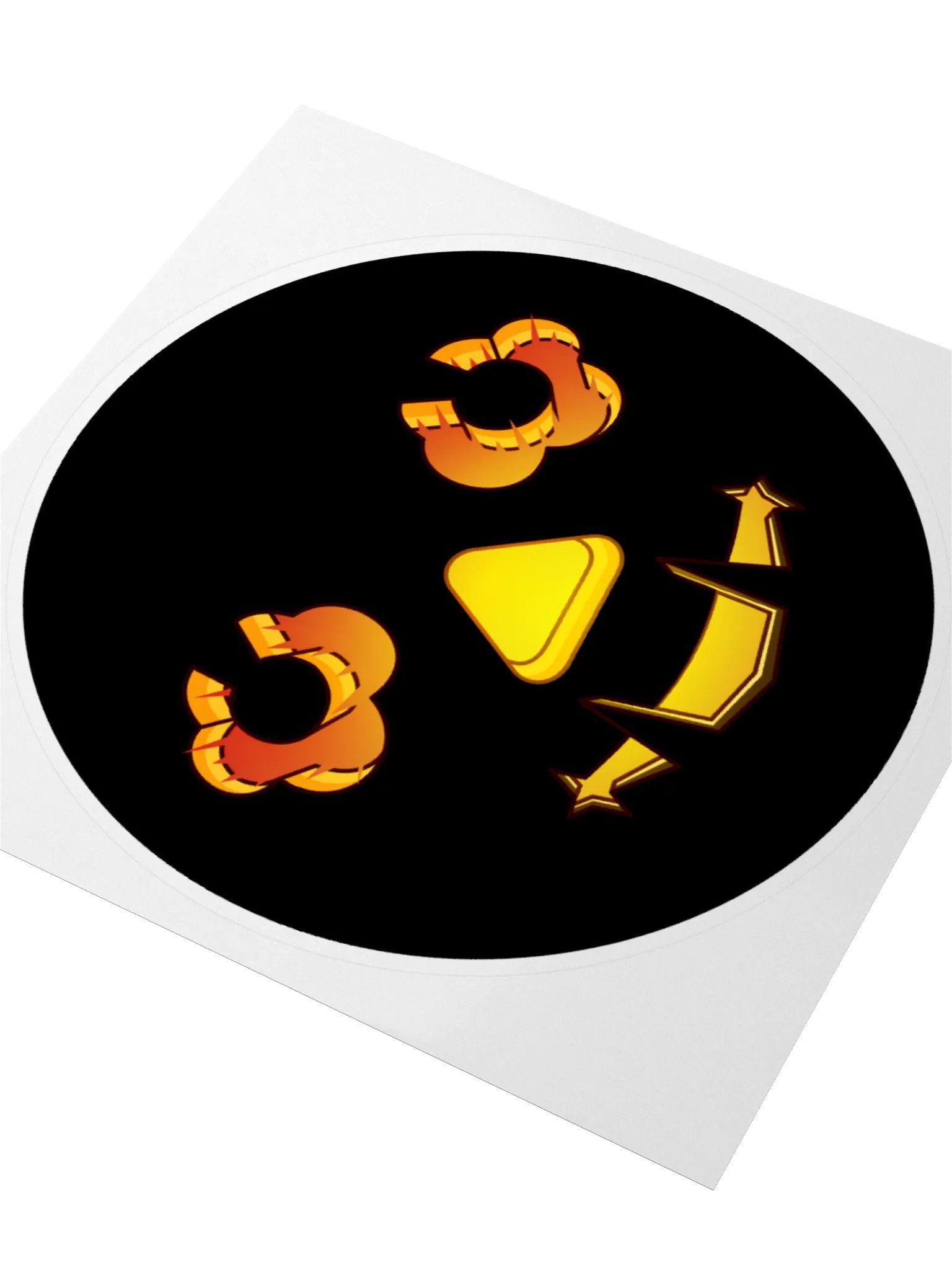 Flame face - Stickers product image (3)