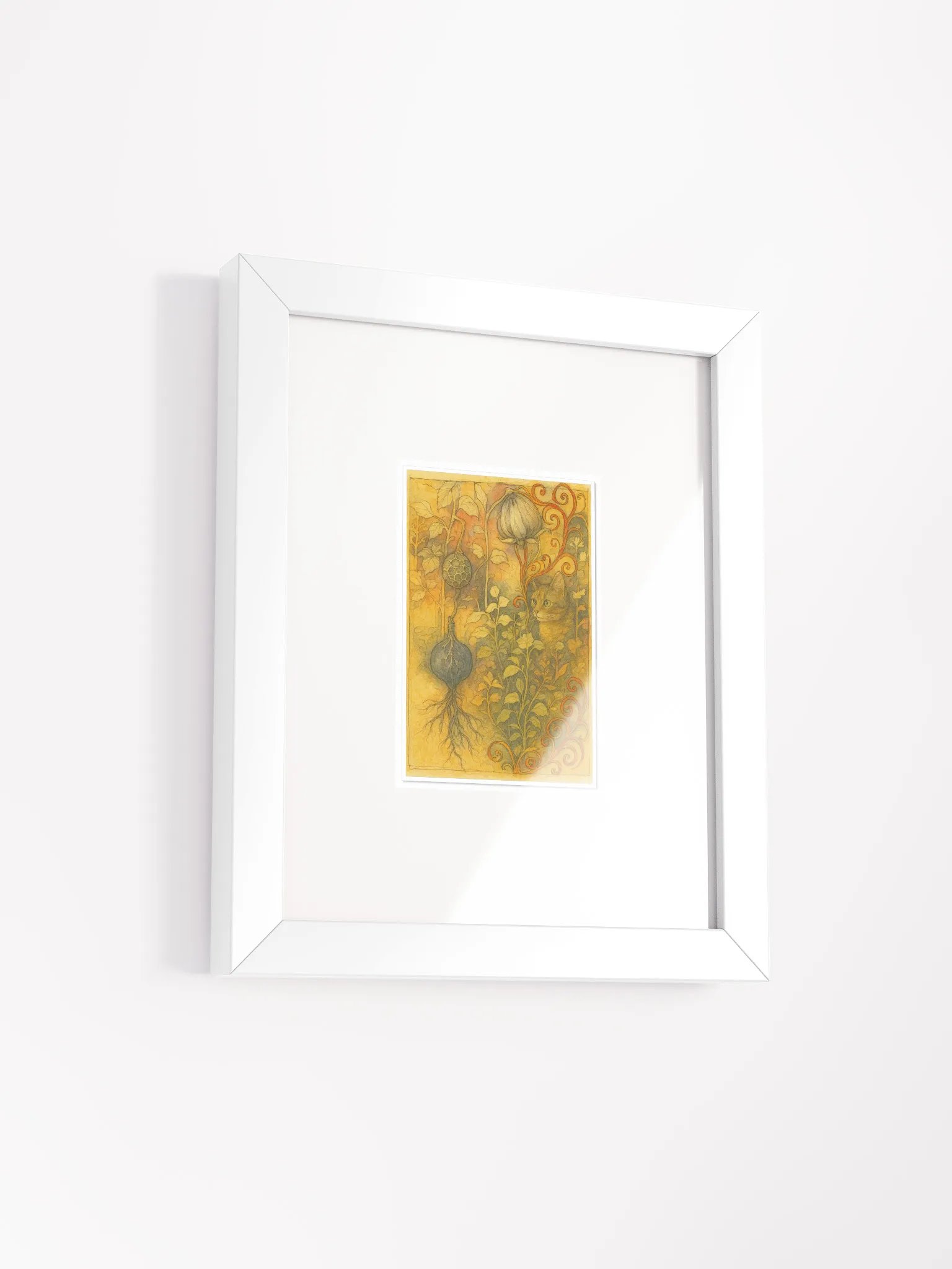 The Secret Garden Sketchbook Artprint Framed product image (2)