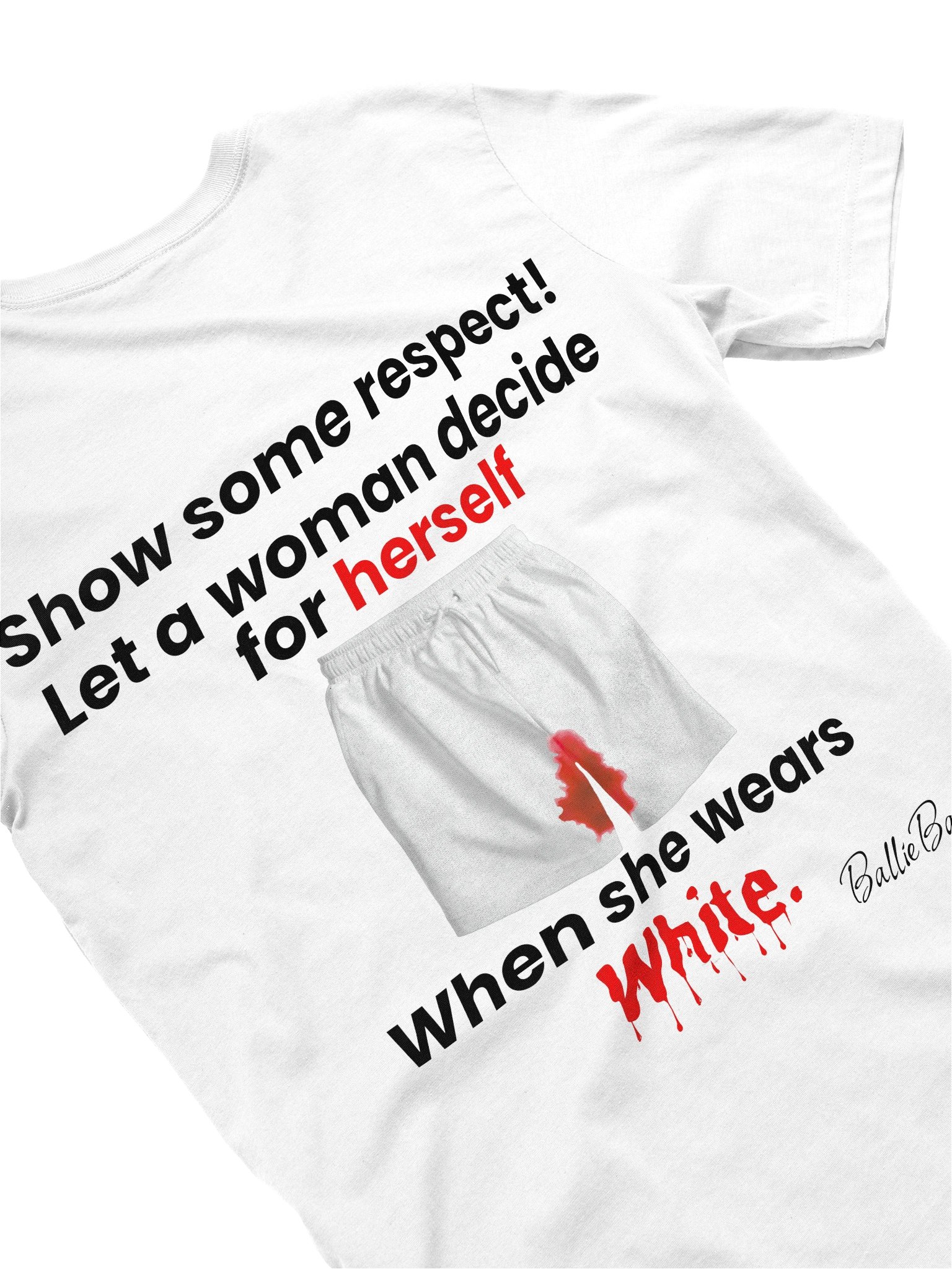 Show some respect! Let a woman decide for herself when she wears white. product image (4)