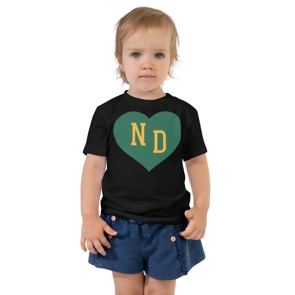 ND Heart Unisex Toddler T-shirt product image (2)