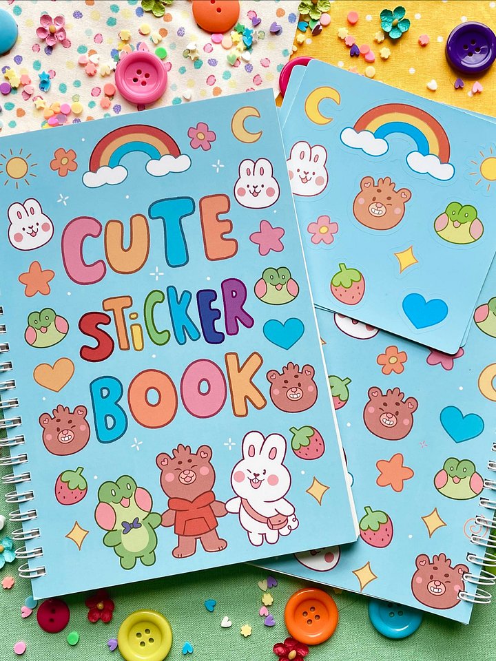Cute Reusable Sticker Book product image (1)