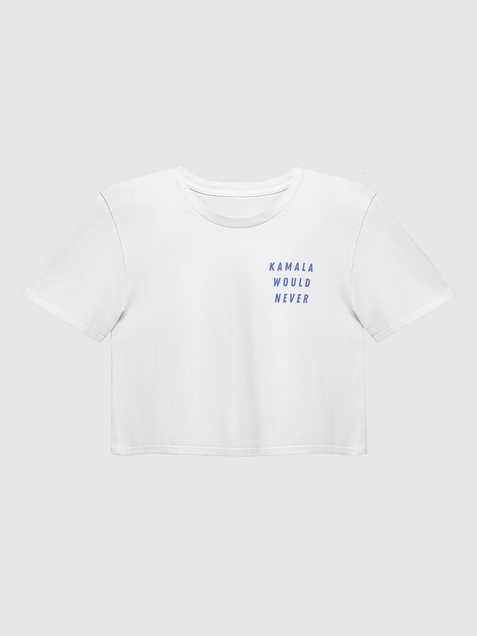 Kamala Would Never Crop Top | L I G H T product image (1)