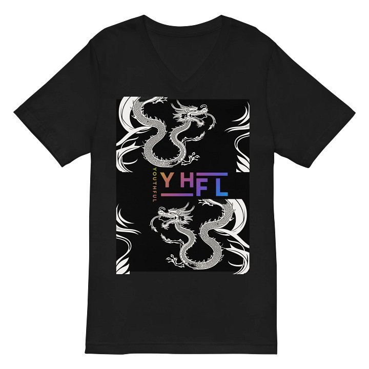 DRAGON YOUTHFUL V-NECK TEE product image (2)