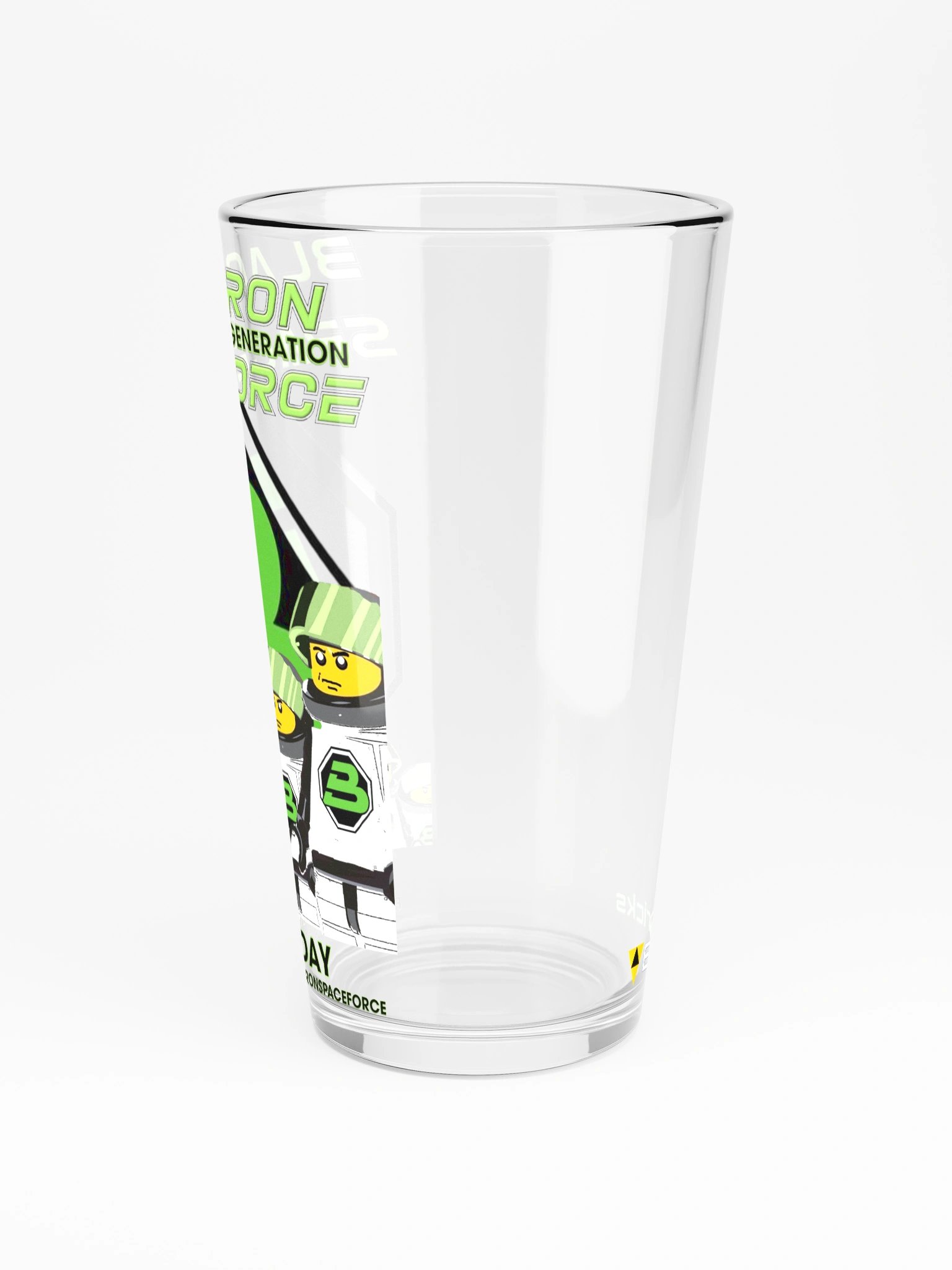 Future Space Force Recruitment Pint Glass product image (3)