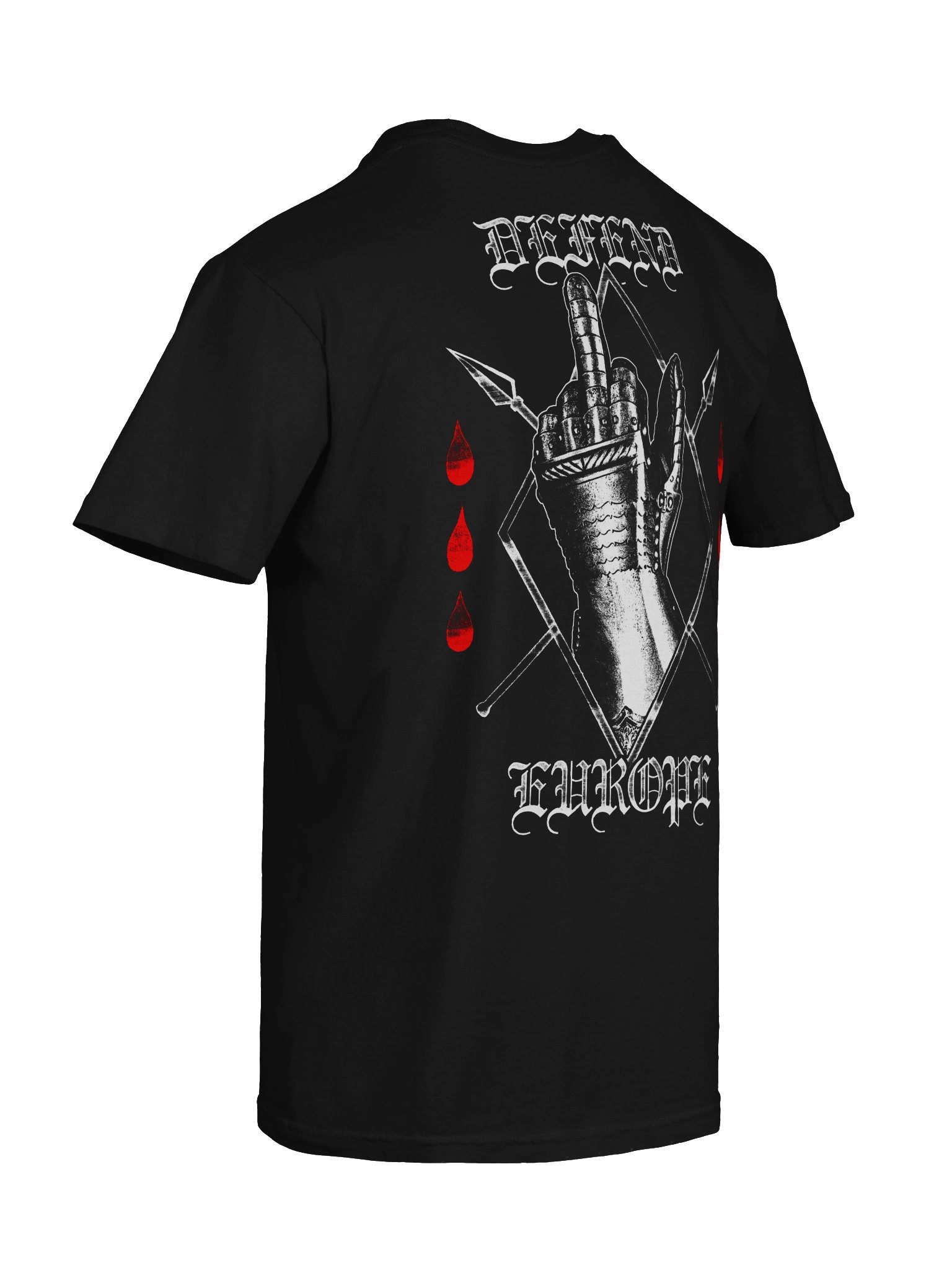 DEFEND EUROPE TSHIRT BACKPRINT product image (8)