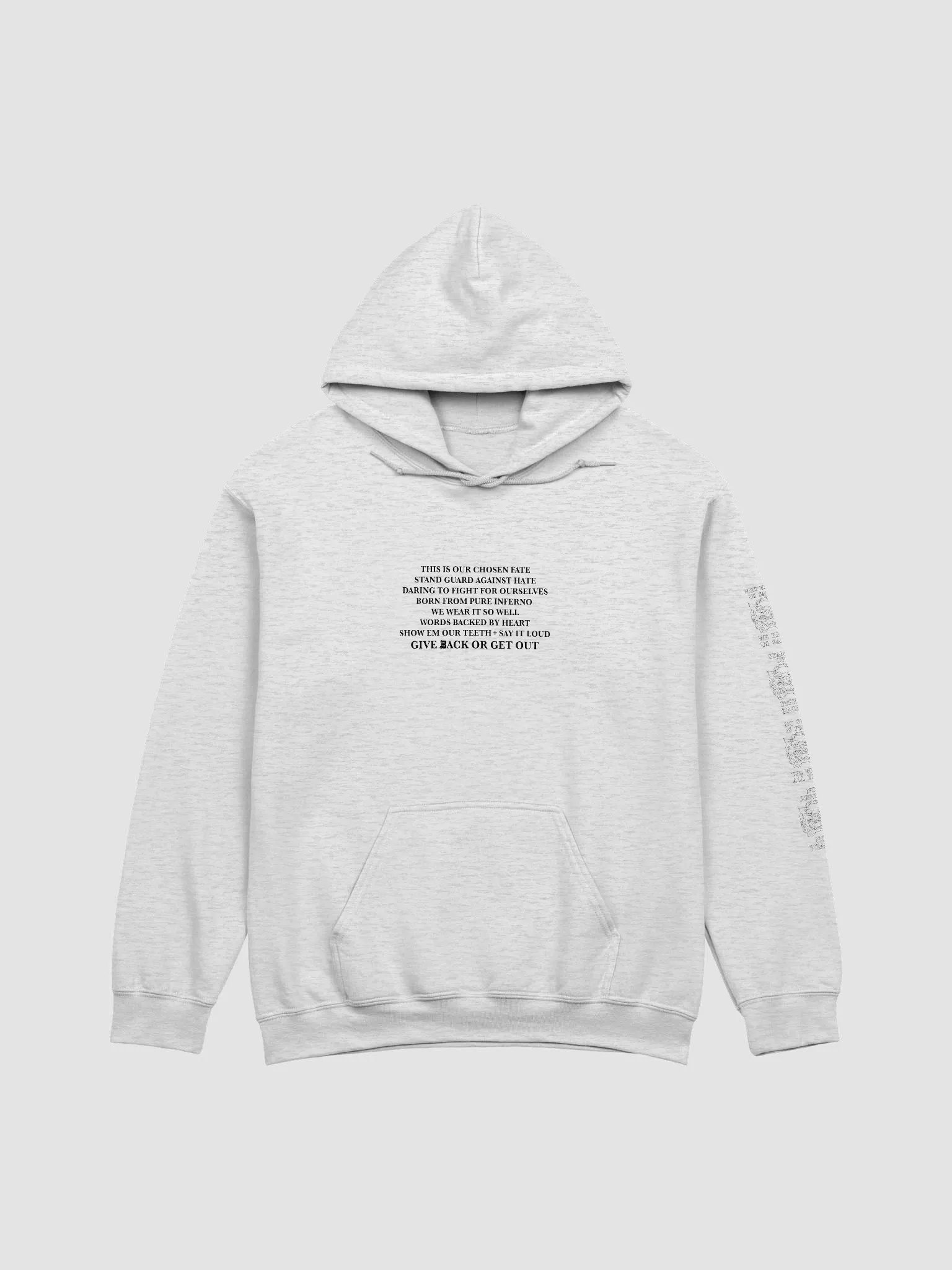 Mantra hoodie 2 product image (1)