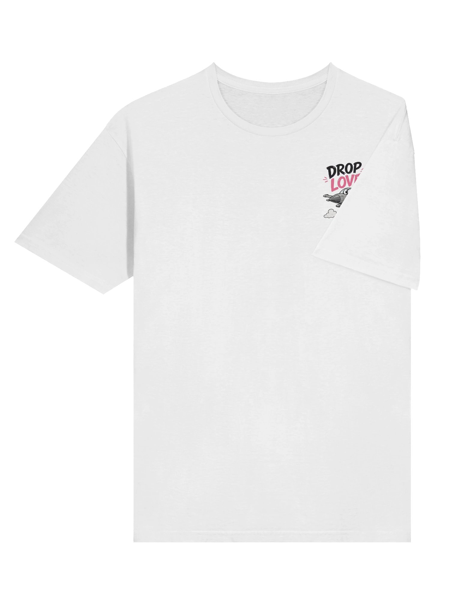 DROP LOVE NOT BOMBS – Statement T-Shirt product image (4)
