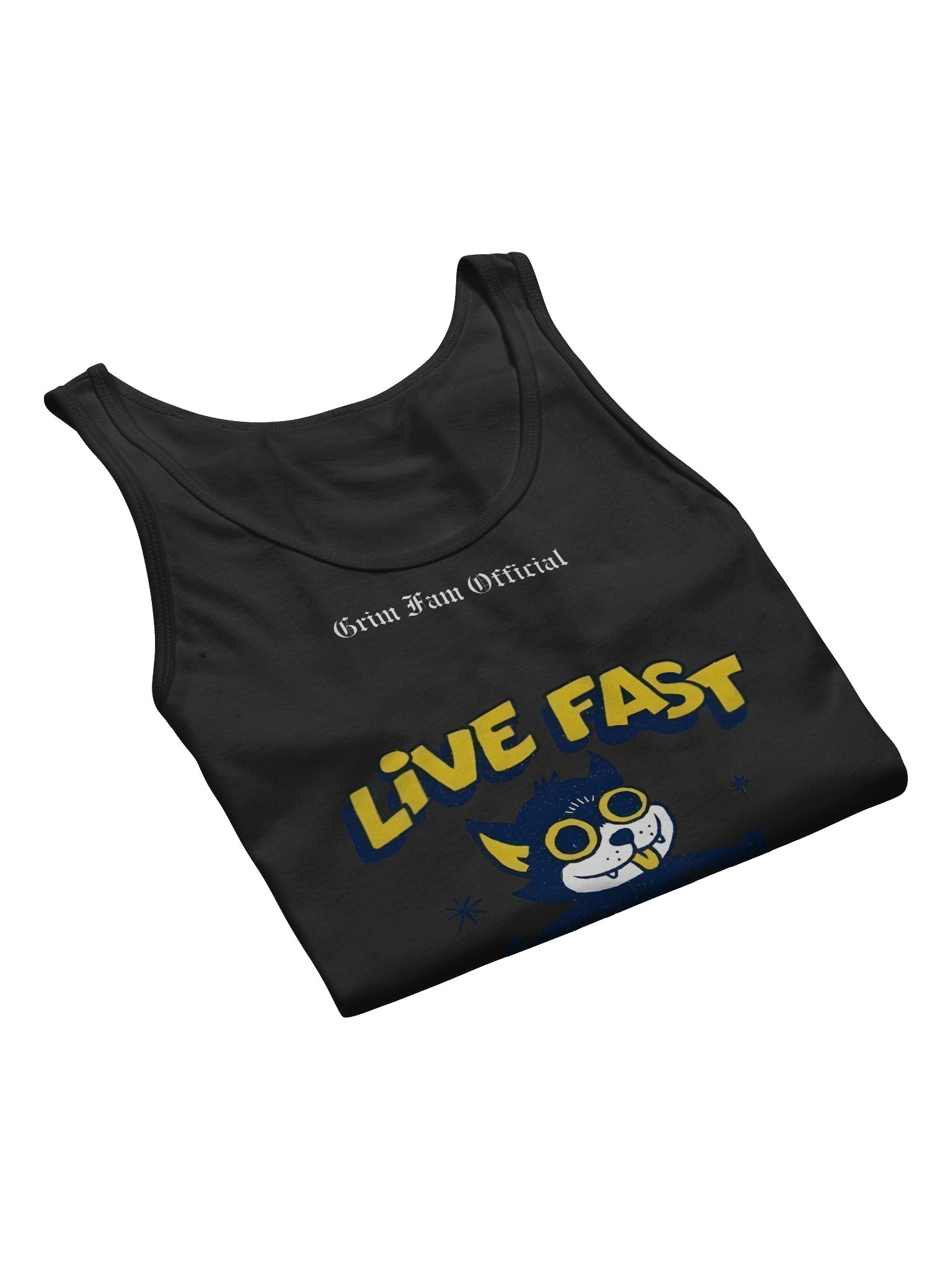 CHAOS CAT – LIVE FAST, DIE NINE TIMES – GRIMFAM TANKTOP/SINGLET #1 product image (39)