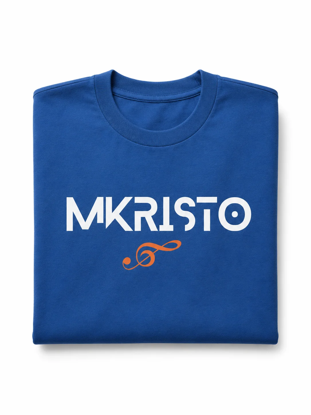 Blue Mkristo Minimalist Music Logo Long Sleeve product image (2)