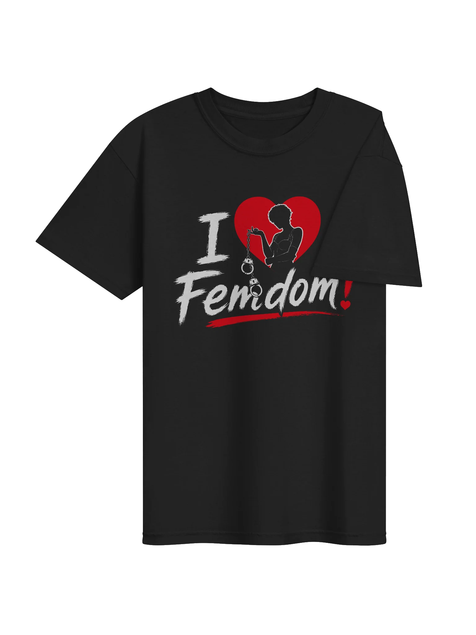 I Love Femdom! – Gothic Heart Sticker Design product image (5)