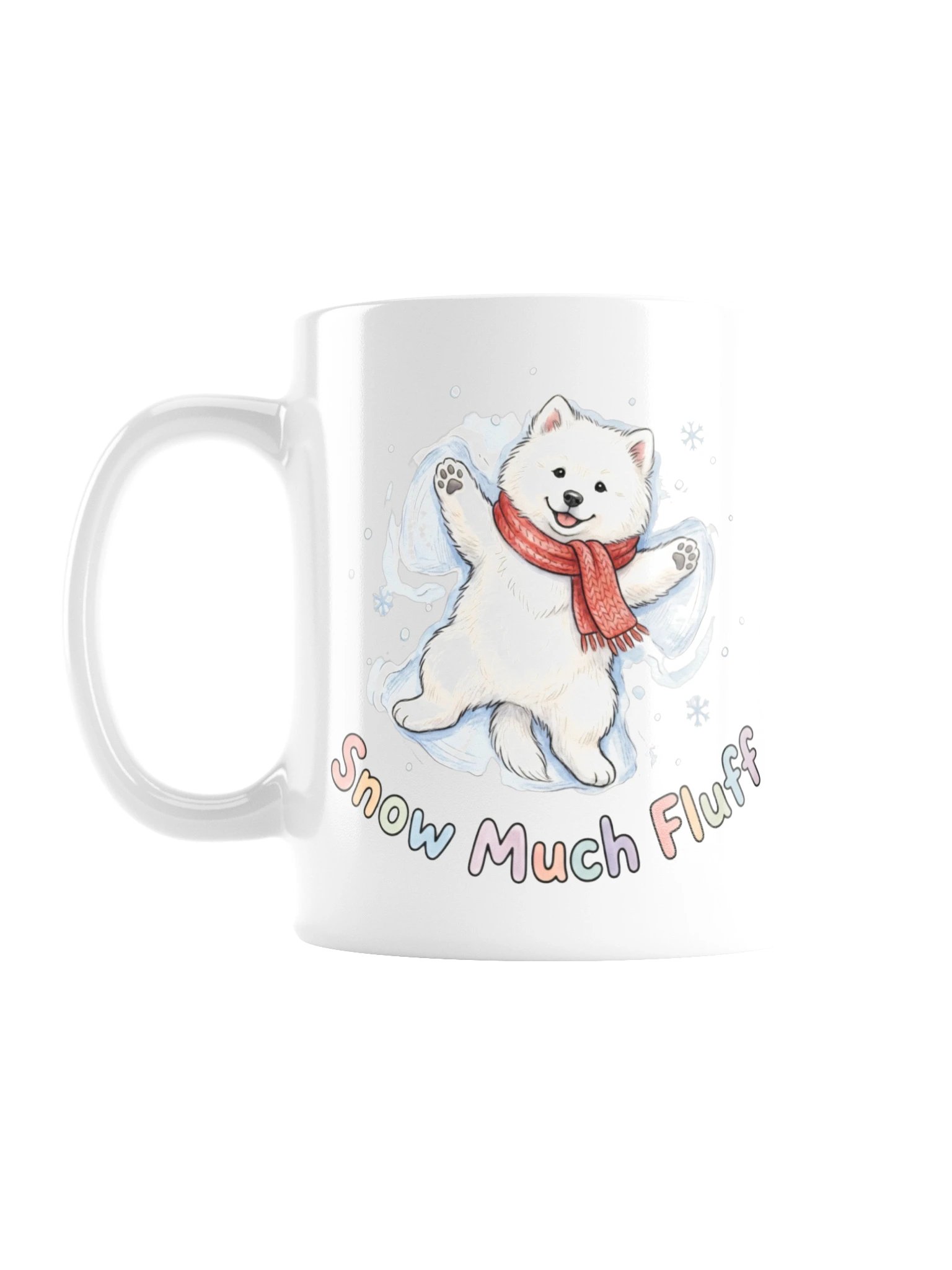 Snow Fluff Samoyed Mug product image (1)