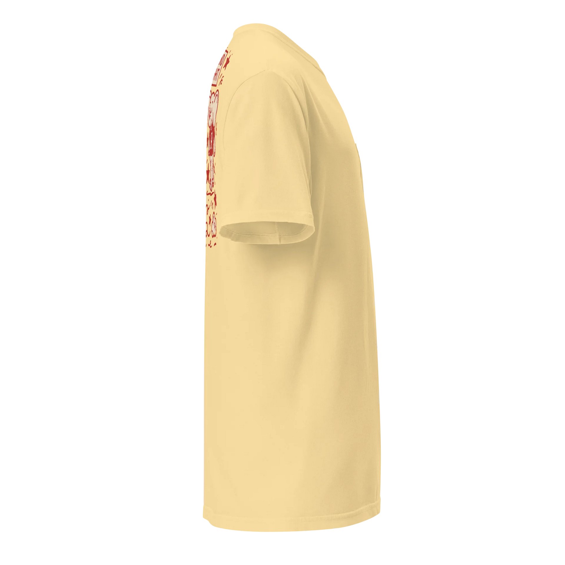 Bold Red 'ROLL TIDE' Pocket Tee product image (10)