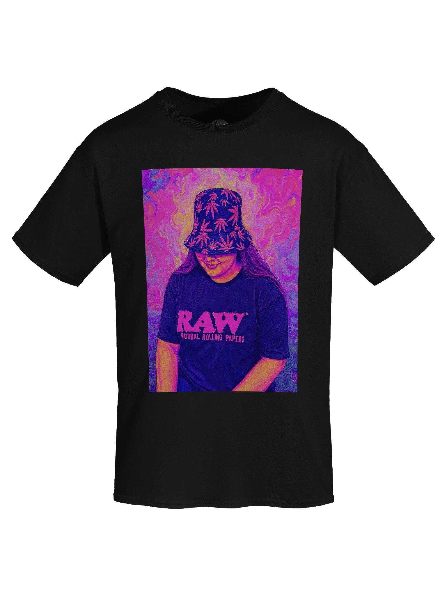 Alani - Psychedelic Neon RAW Graphic Tee product image (5)