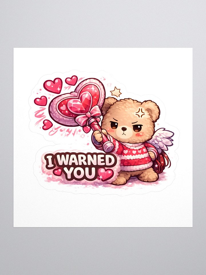Aldranon warning Kiss Cut Stickers product image (1)