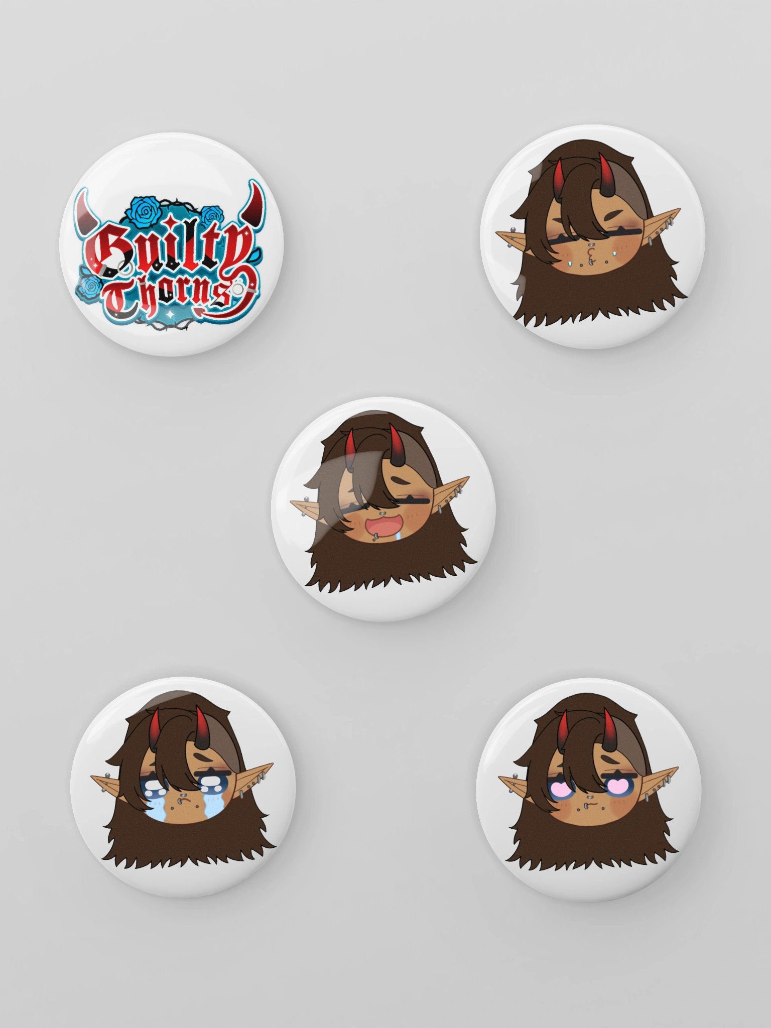 Guilty Thorns Buttons product image (1)