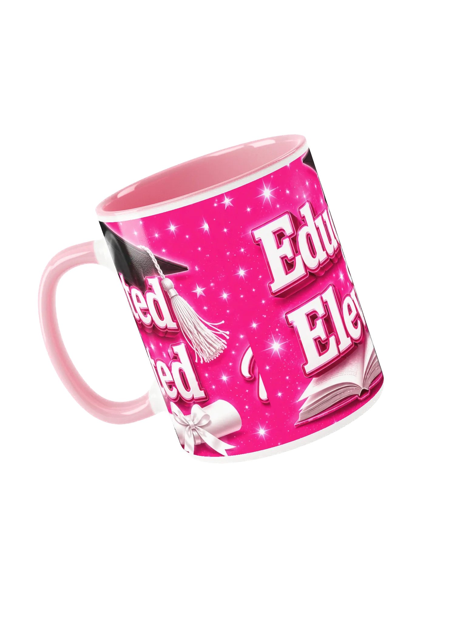 Educated & Elevated — Ceramic Graduation Mug 15oz product image (8)