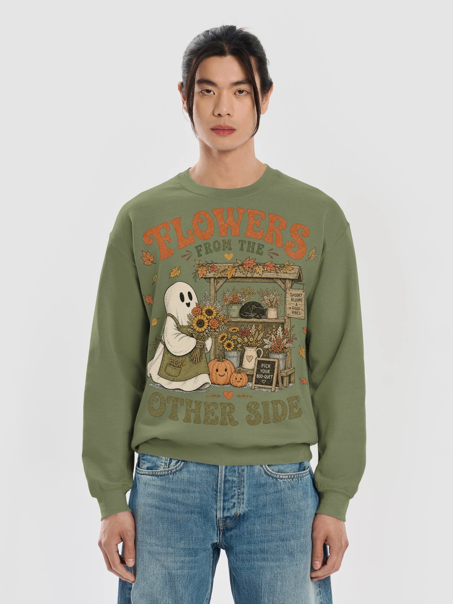 Flowers From the Other Side Halloween Sweatshirt product image (45)