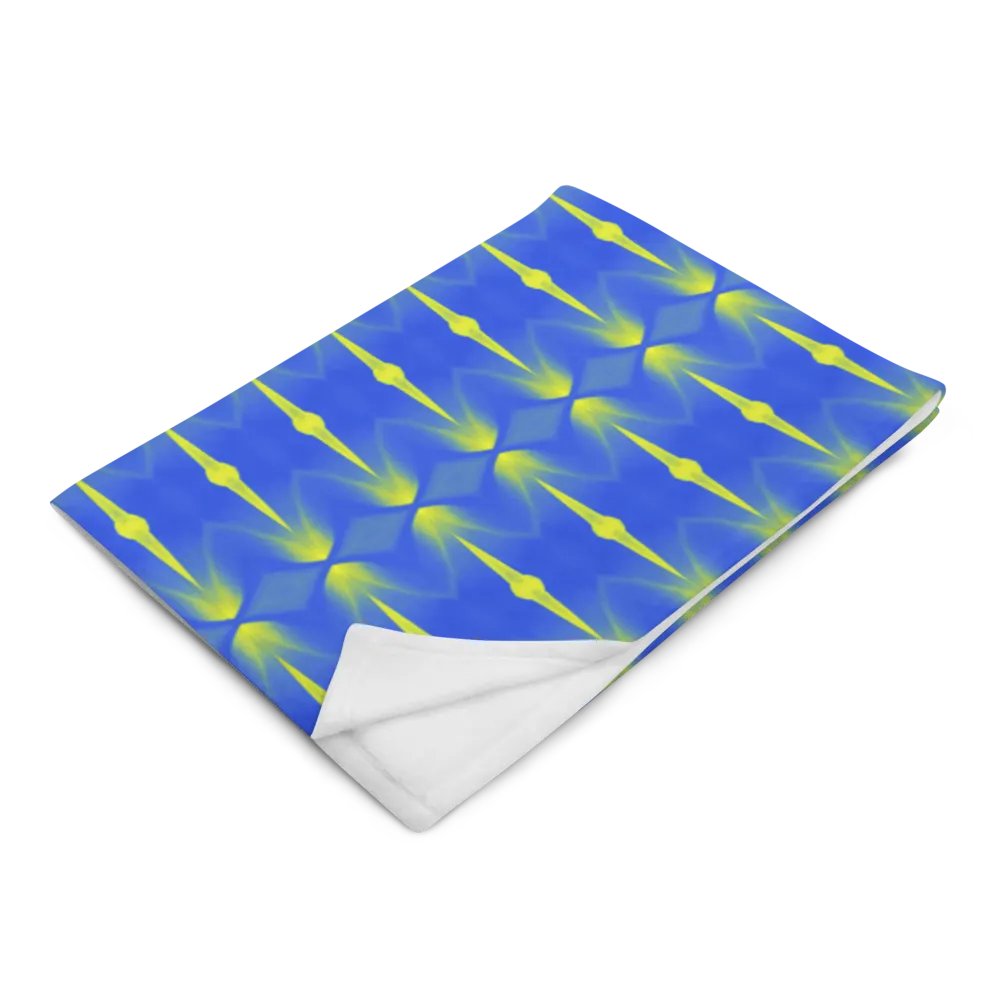 Bold & Bluetiful Vibrant Throw Blanket product image (4)