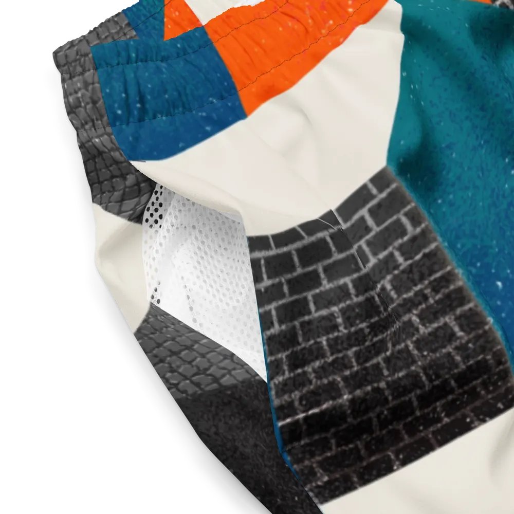 Urban Geometry All-Over Swim Trunks product image (5)