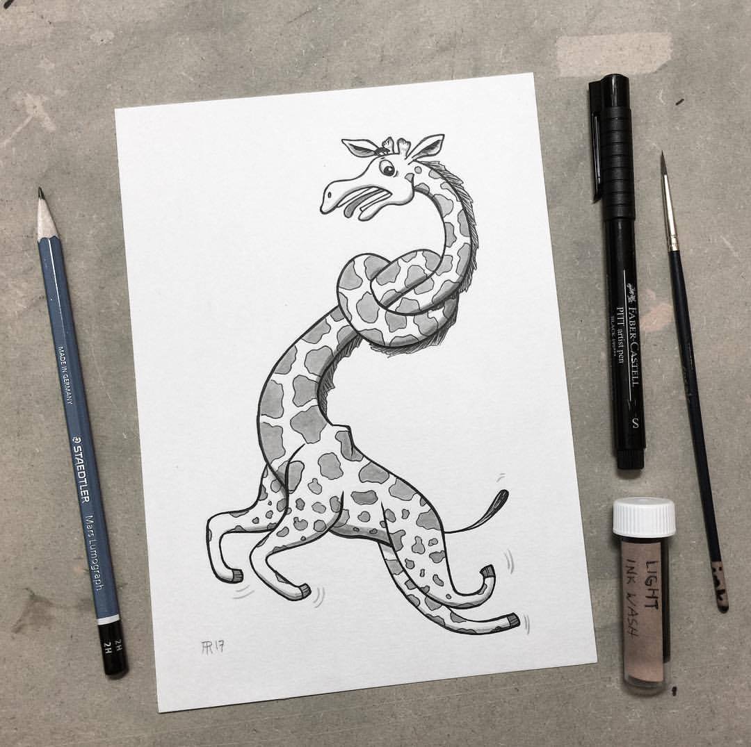 original artwork : giraffe product image (1)