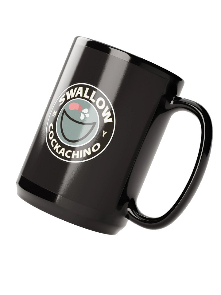 Swallow My Cockachino Mug (black) product image (2)