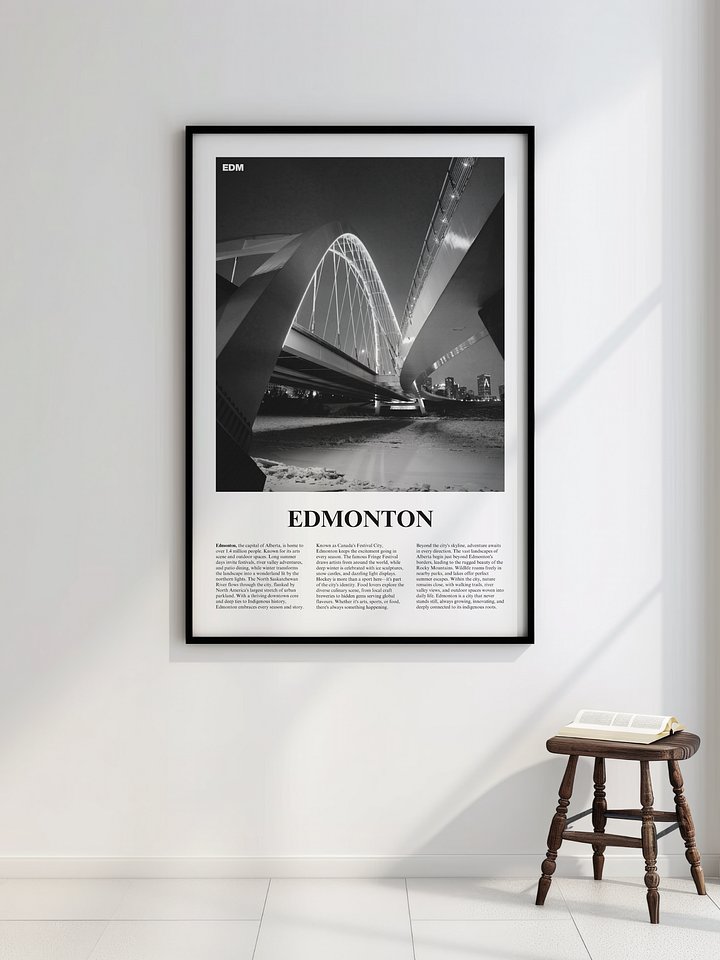 Edmonton 01 Newspaper Poster product image (2)