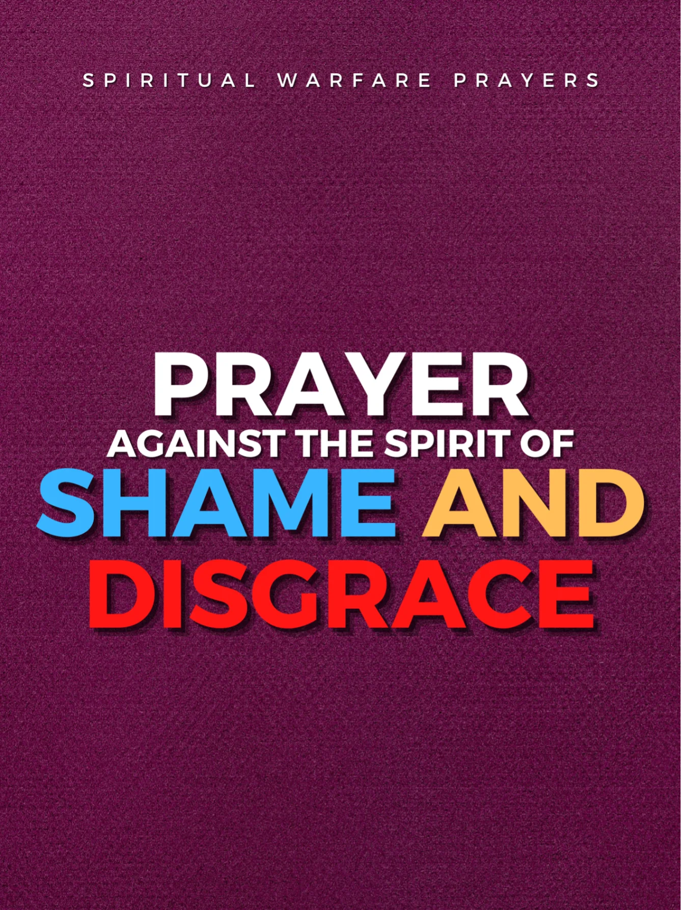 Prayer Against Shame and Disgrace product image (1)