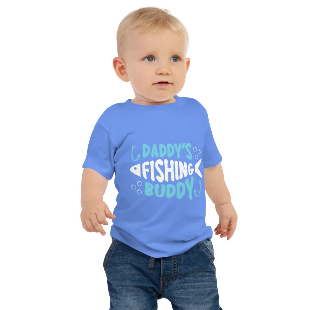 Daddy's Fishing Buddy Baby Tee product image (3)