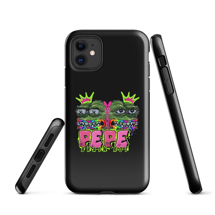 PEPE BRAIN ROT Tough iPhone Case product image (1)