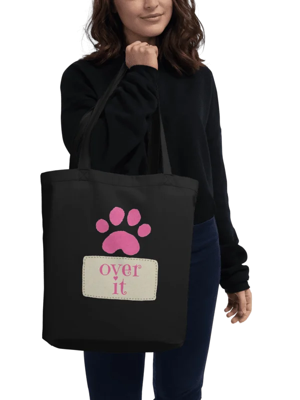 Over It Paw Tote Bag product image (3)