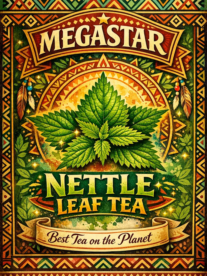 Megastar Nettle Leaf Tea – Best Tea on the Planet product image (1)