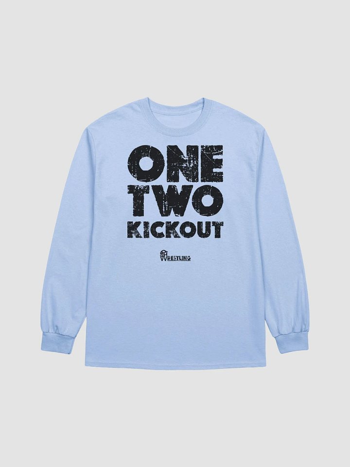 QSHW KICKOUT (BLACK DESIGN) LONG T-SHIRT product image (1)
