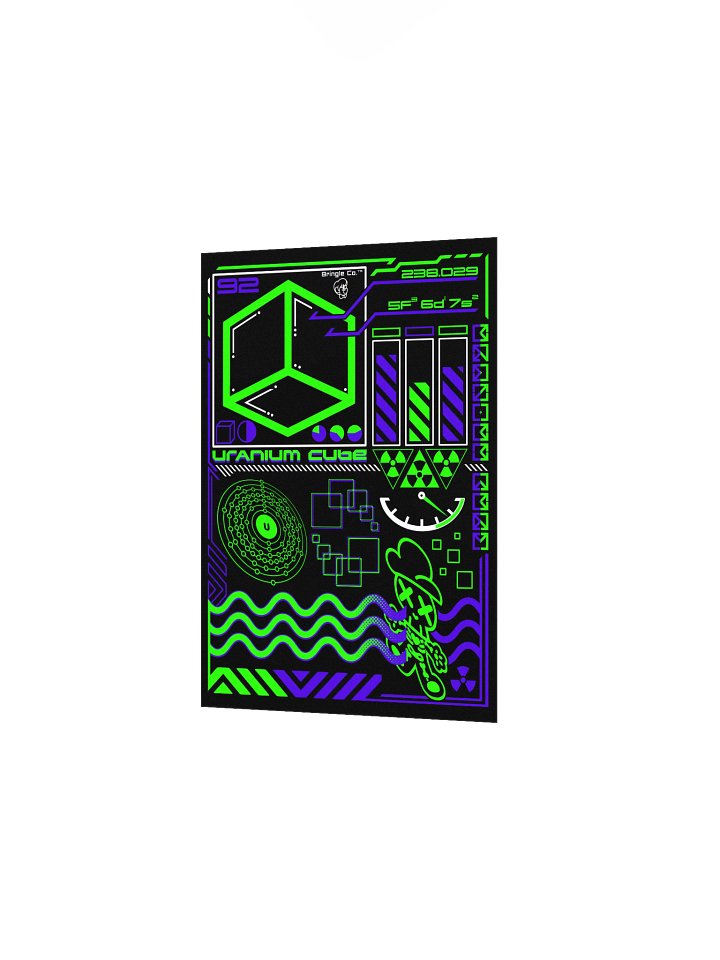 Uranium Cube Poster product image (8)