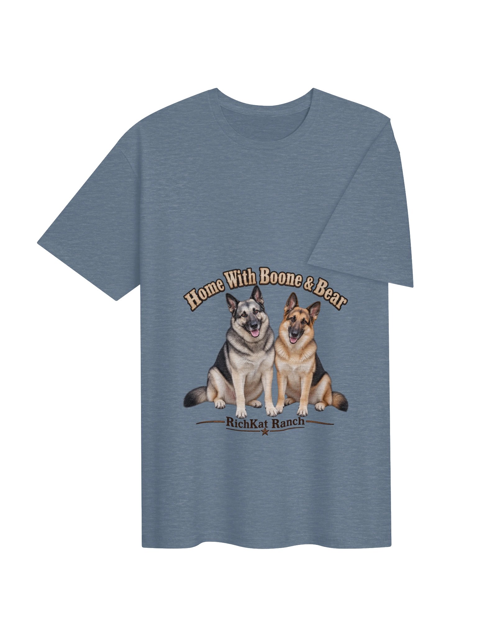 Home With Boone & Bear — Softstyle Rustic T-Shirt product image (34)