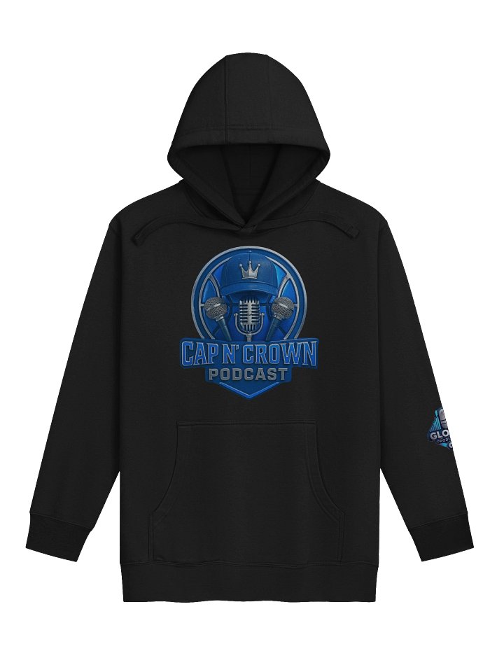 Cap N Crown Logo Hoodie (Blue) product image (2)