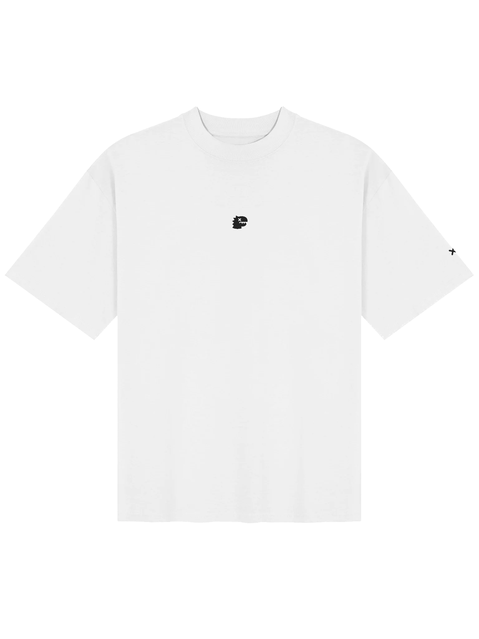 FMB ∣ JETLAG DINO Center Logo Oversized Tee White product image (1)