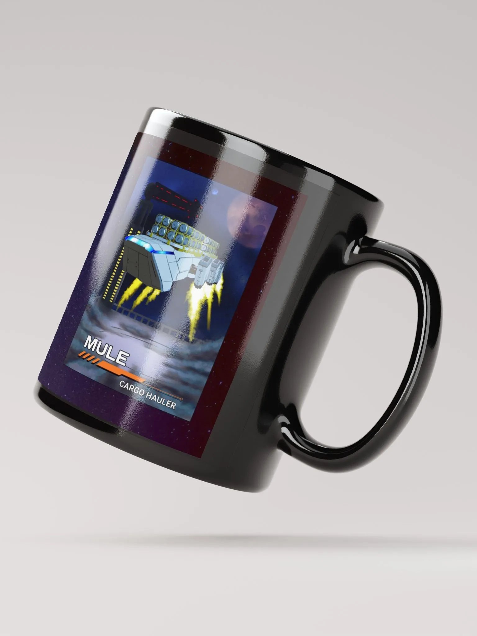 Mule Cargo Hauler Starship | Coffee Mug (11 oz) product image (2)