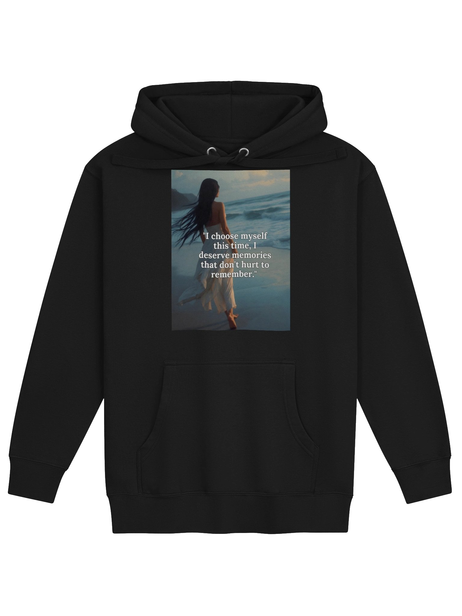 Inspiring Hoodie / Sweatshirt- "I Choose Myself..." -Unisex Premium Hoodie- Mental Health Empowering- Mind Matter product image (2)