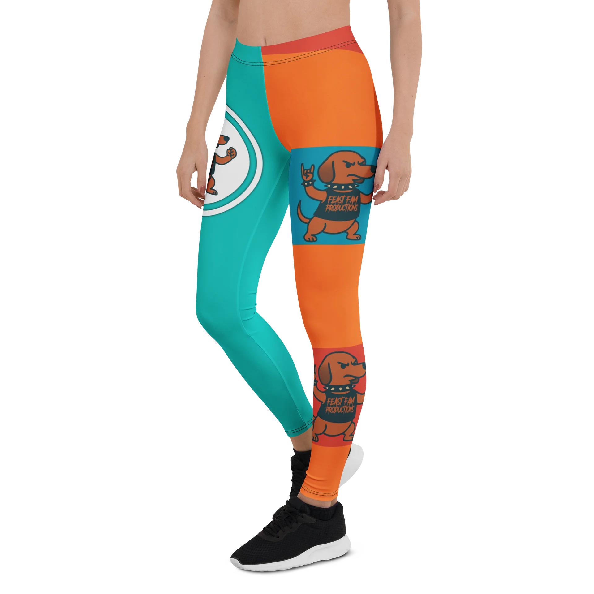 Feast Fam Productions Hockey Jersey Leggings product image (3)