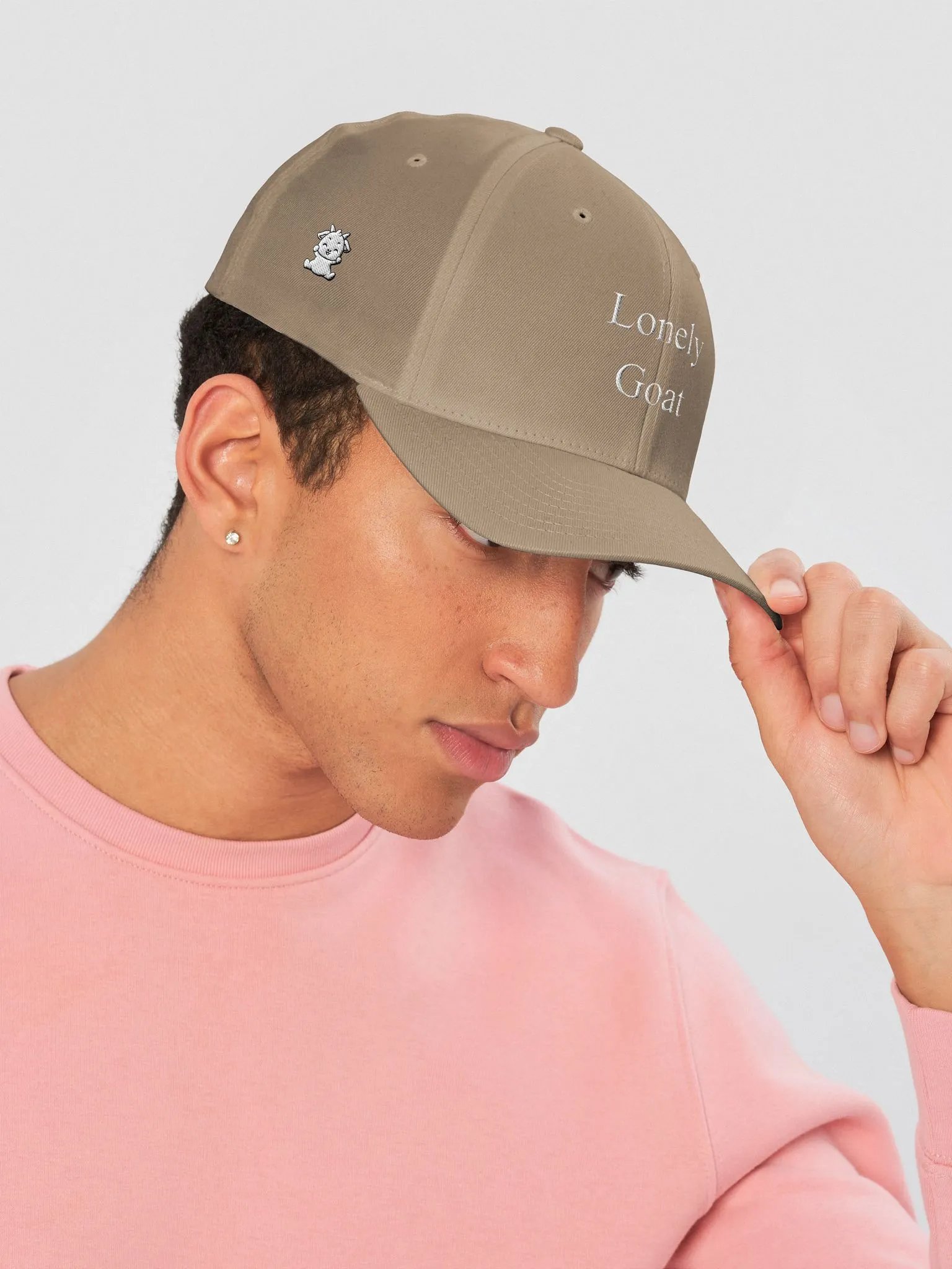 LONELY GOAT+3 LOGOS Structured Fitted Cap product image (24)