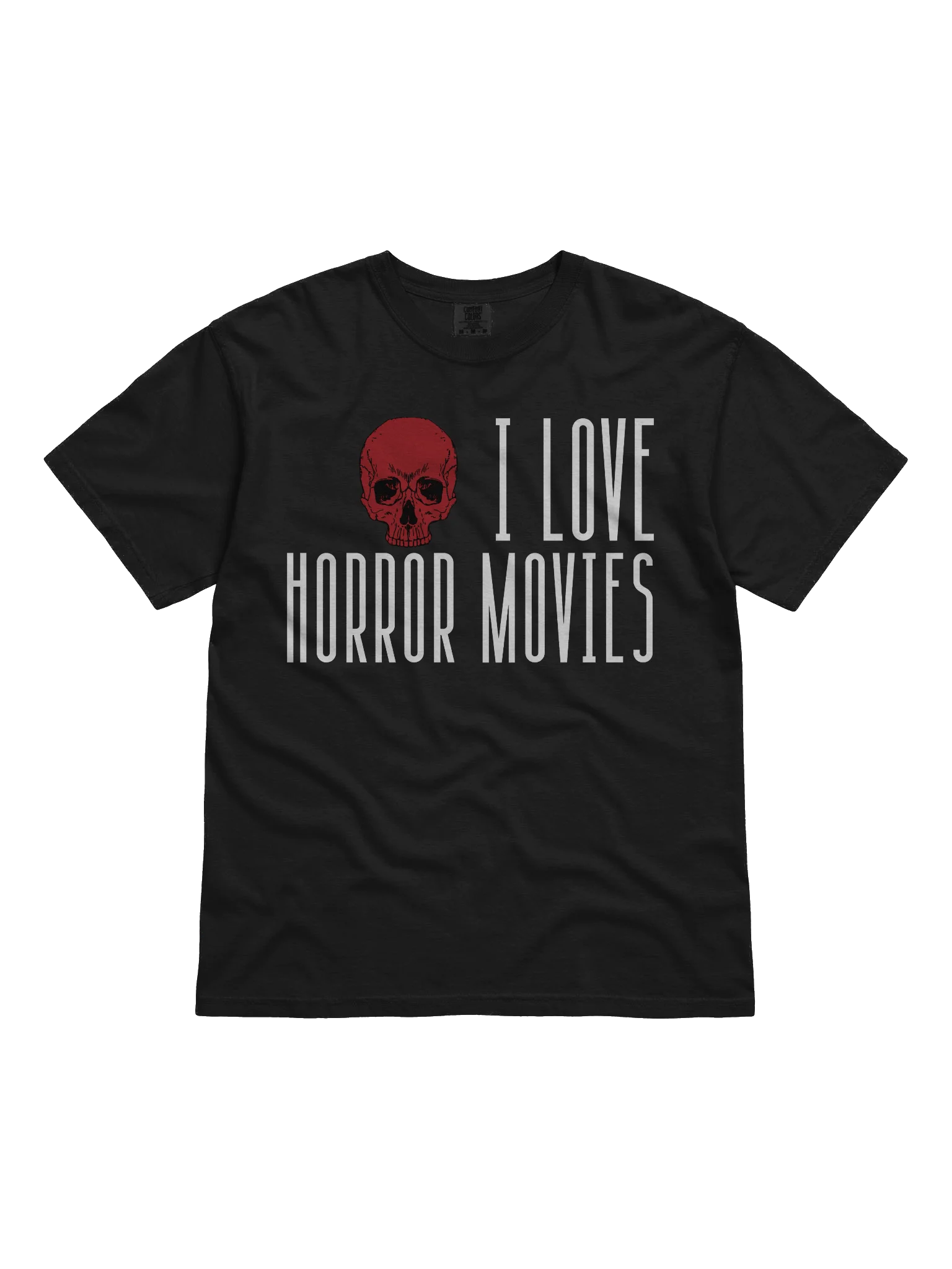 I Love Horror Movies - Skull T-Shirt product image (1)