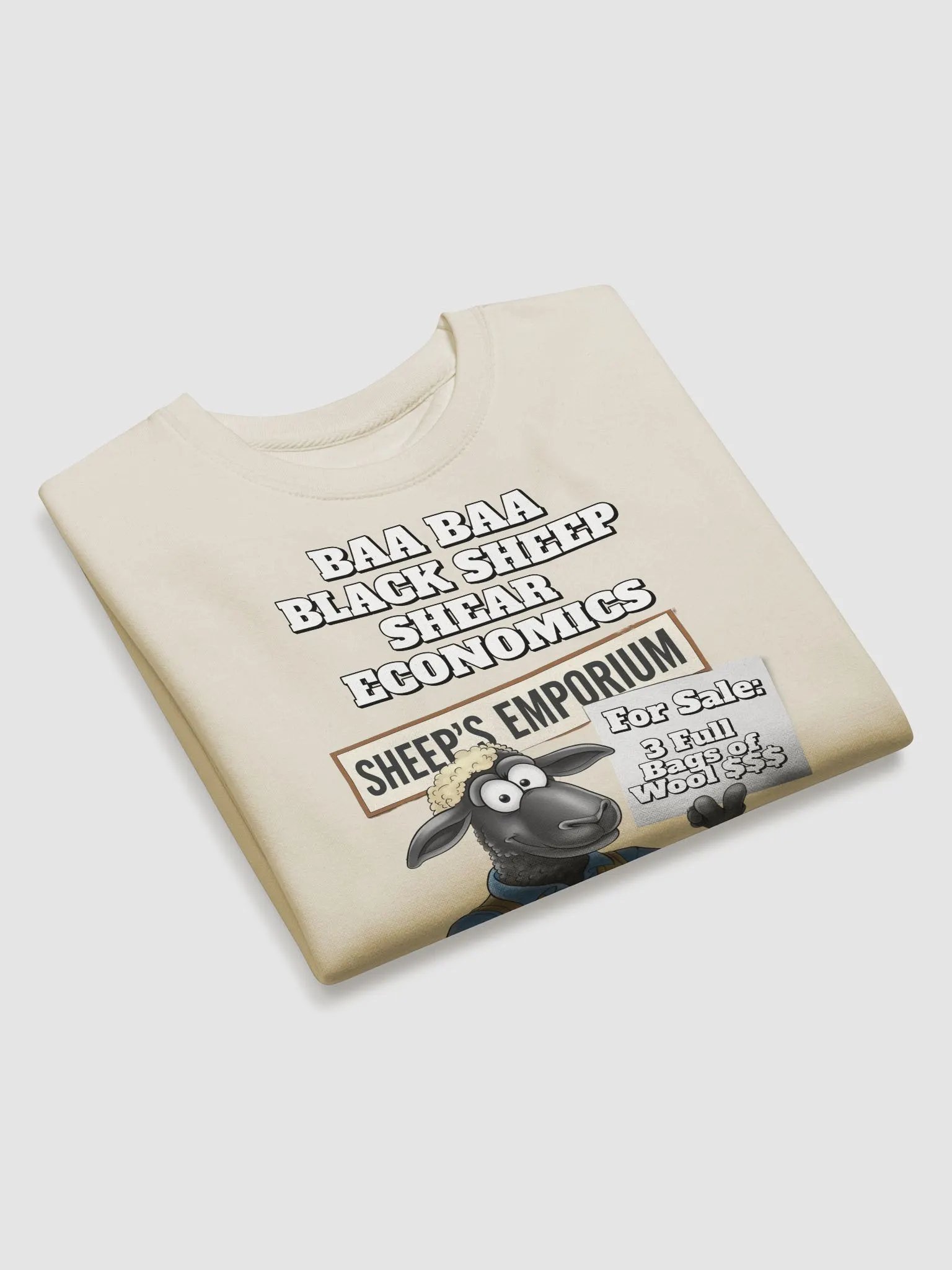 Baa Baa Black Sheep - The Entrepreneur - Funny Sweatshirt product image (1)