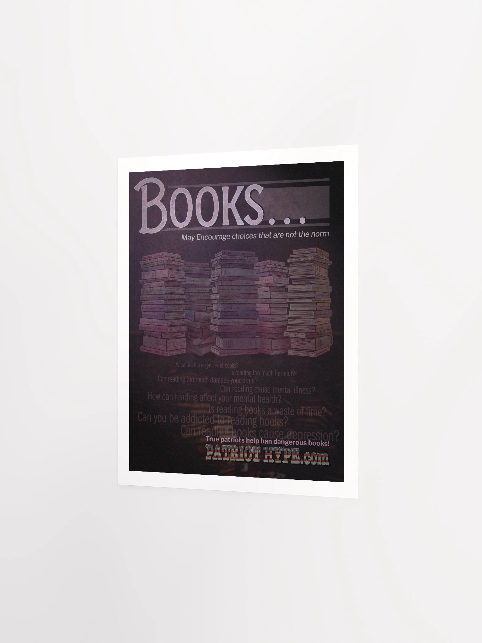 Poster: Patriot Hype - Books product image (6)