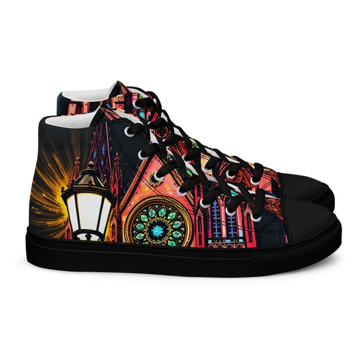 men;s sizing Gothic Cathedral Night High Tops product image (2)