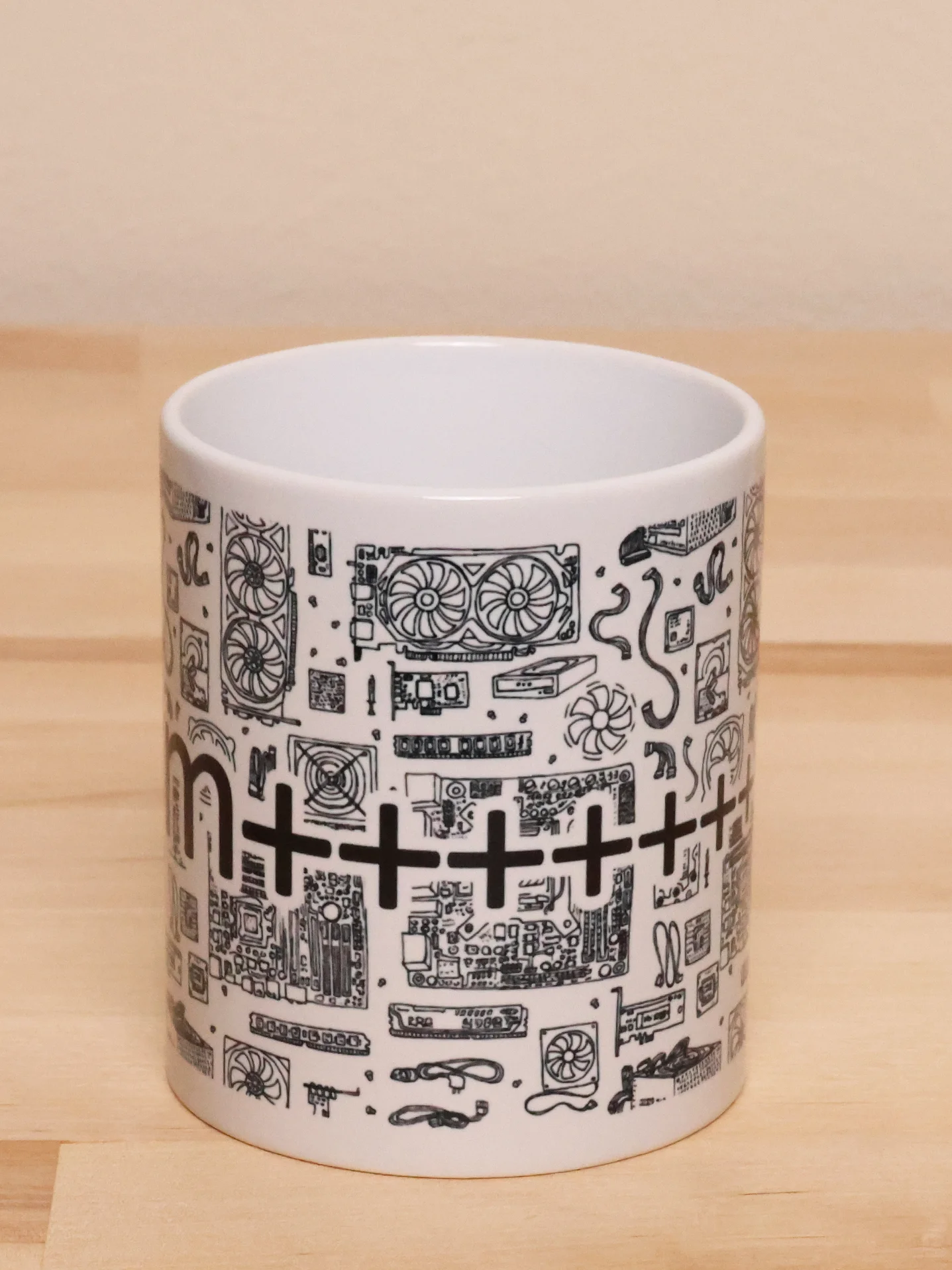 14nm++++∞ Mug product image (2)