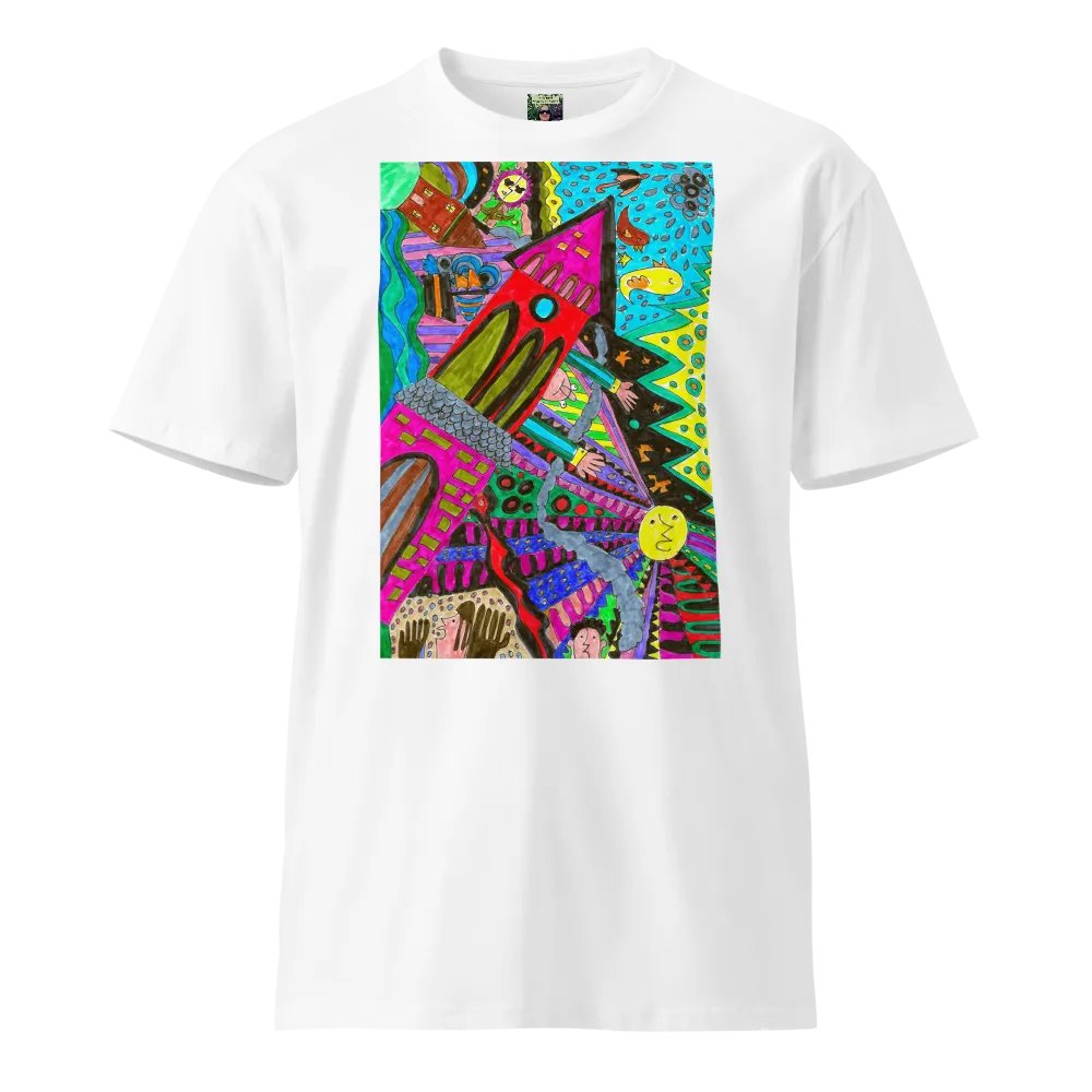 Abstract Tower Moment Unisex Tee product image (1)