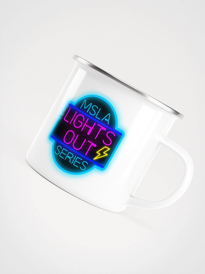 MSLA Lights Out - Enamel Mug product image (1)
