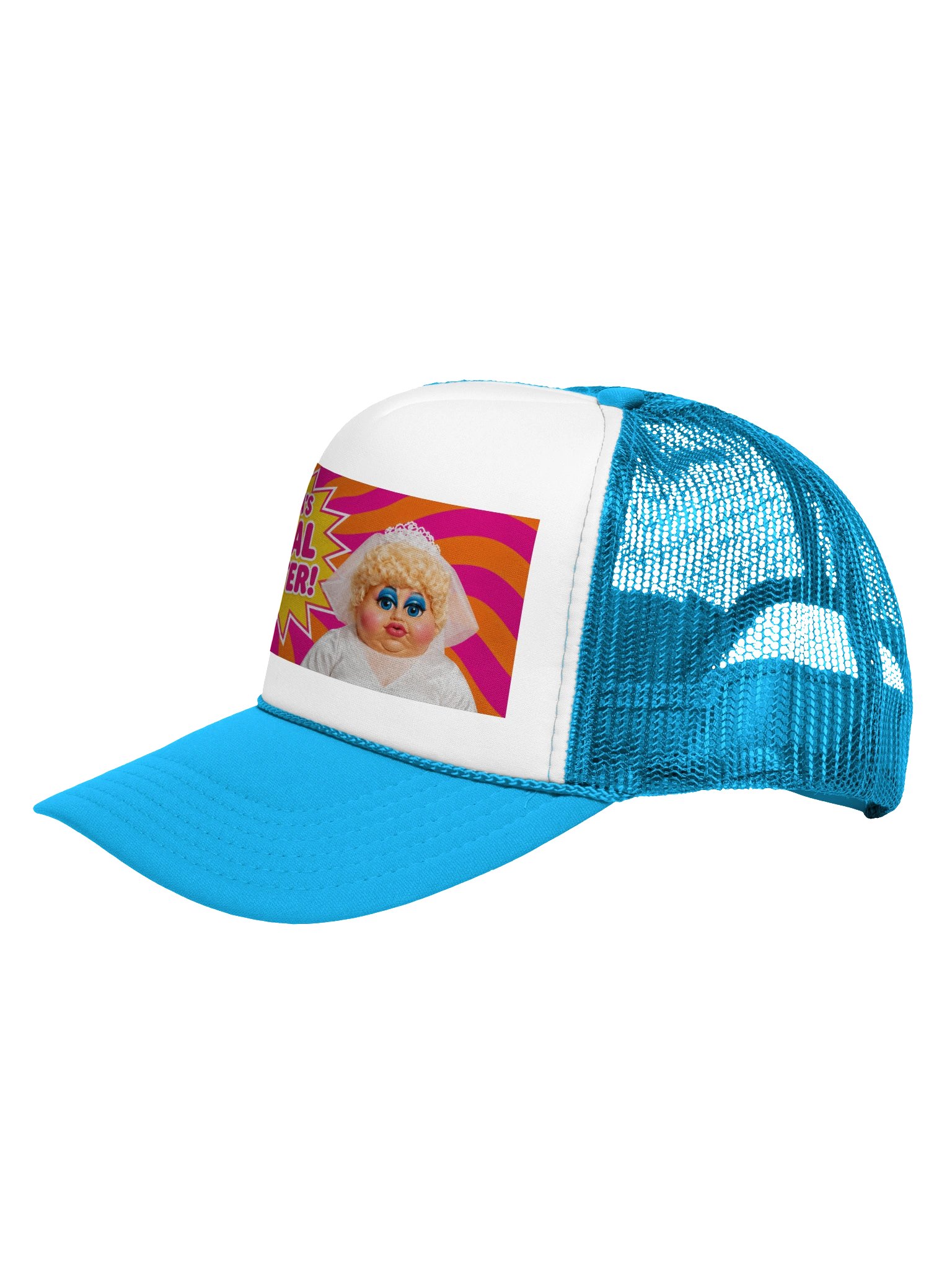 BERTHA'S A REAL SQUIRTER | Trucker Hat | To Hide Your Bald Spot product image (7)