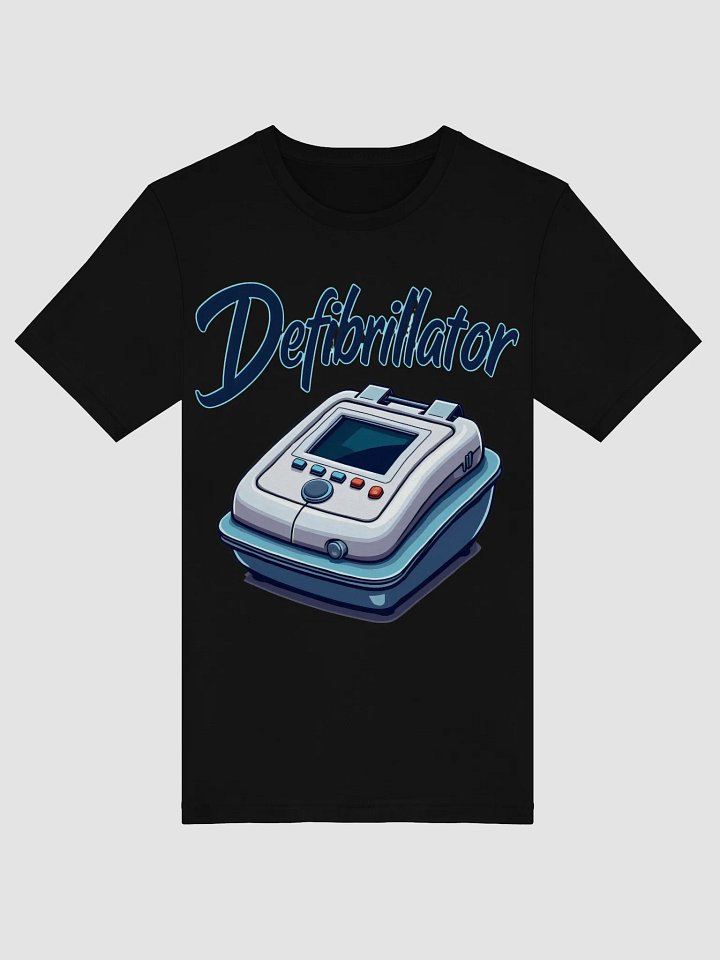 Heart Shock Defibrillator Graphic T-Shirt product image (5)